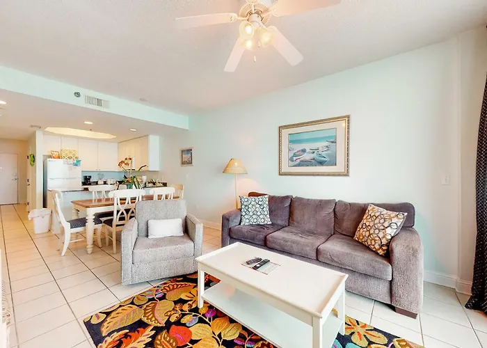 Holiday home Gulf-front W Shaded Balcony Wifi Ac & Shared Pools Hot Tubs & Sauna Gulf Shores