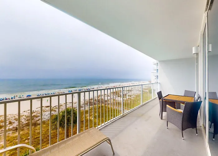 Holiday home Gulf-front W Shaded Balcony Wifi Ac & Shared Pools Hot Tubs & Sauna