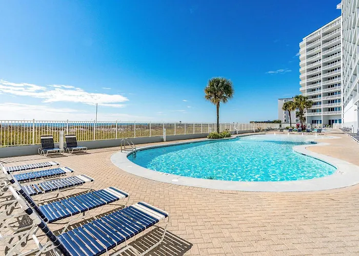 Holiday home Gulf-front W Shaded Balcony Wifi Ac & Shared Pools Hot Tubs & Sauna